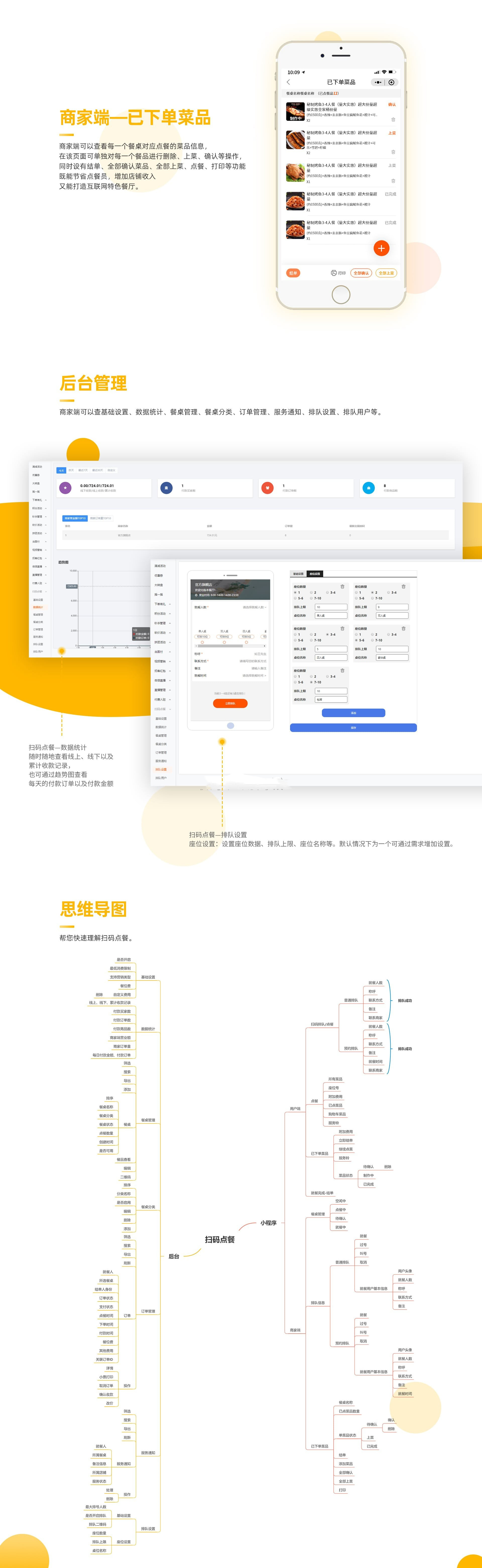 扫码点餐小程序+公众号系统 第7张